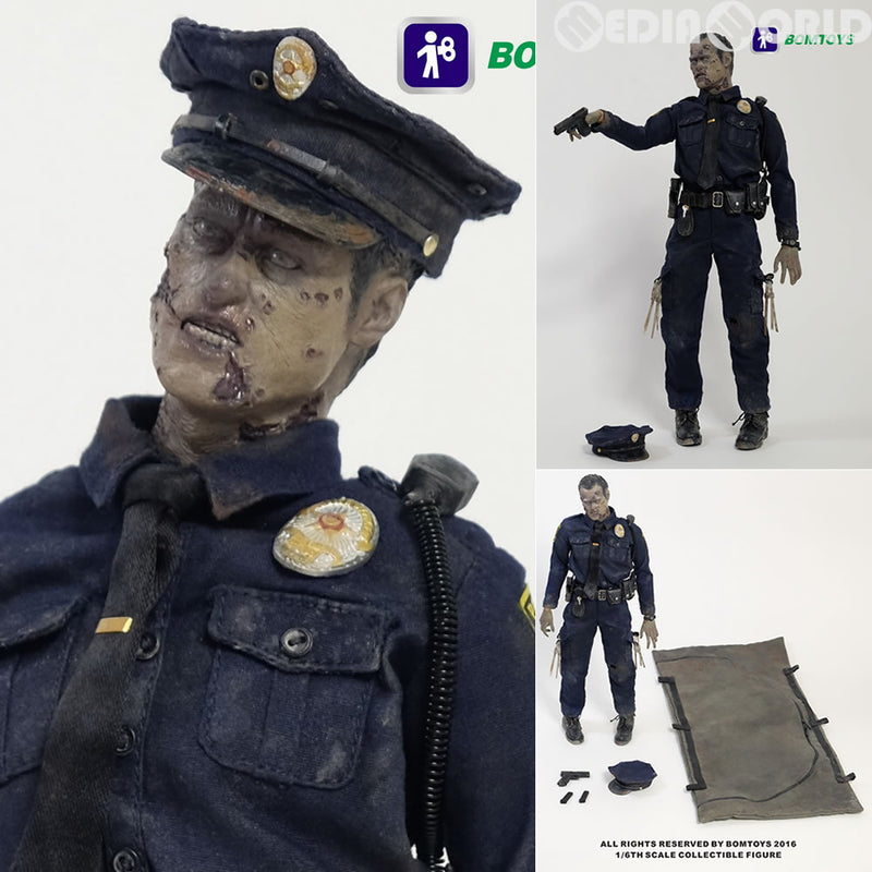 FIG]1/6 オフィサー(警察官) ゾンビ 完成品 ドール(BT003) ボムトイズ