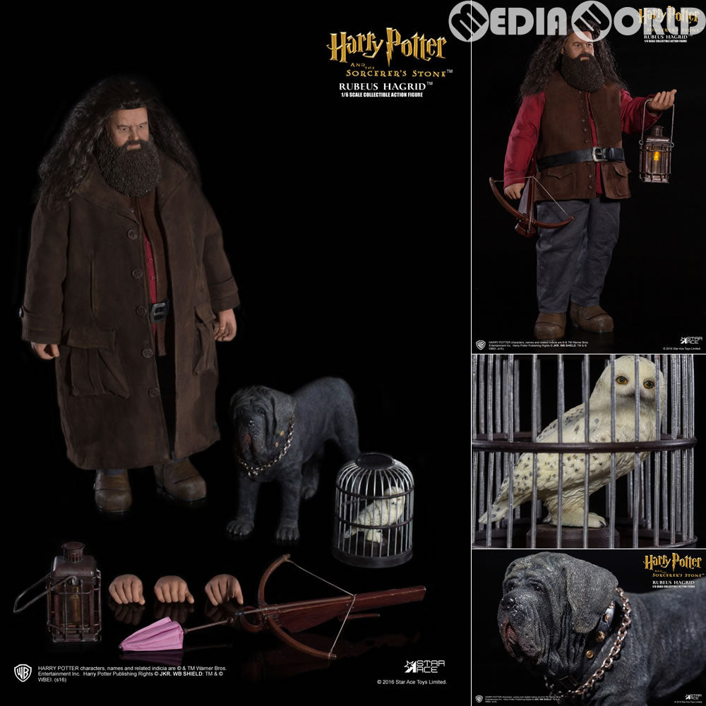 【新品即納】[FIG] マイフェイバリットムービーシリーズ 1/6 ルビウス・ハグリッド デラックスver. ハリー・ポッターと賢者の石 ドール エクスプラス(スターエーストイズ) (20160701)