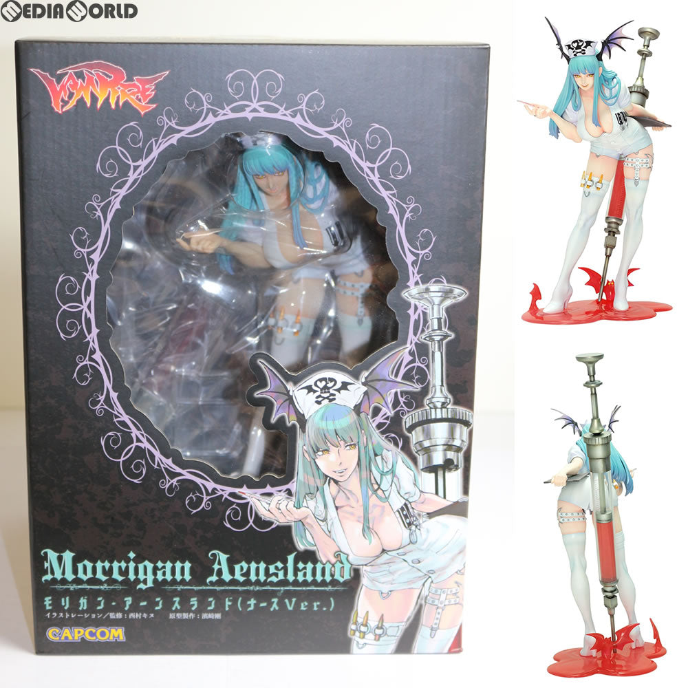 【新品即納】[FIG] (再販) カプコンフィギュアビルダー クリエイターズモデル モリガン・アーンスランド(ナースVer.) ヴァンパイア フィギュア カプコン(20180219)