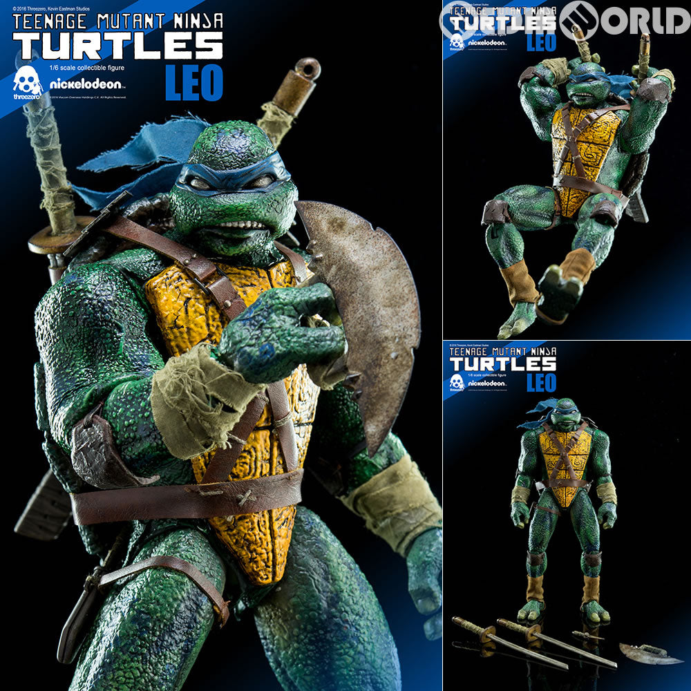 【新品即納】[FIG]Kevin Eastman TMNT - Leo(ケビン・イーストマンTMNT - レオ) ティーンエイジ・ミュータント・ニンジャ・タートルズ 1/6フィギュア threezero(スリーゼロ)(発売中止)