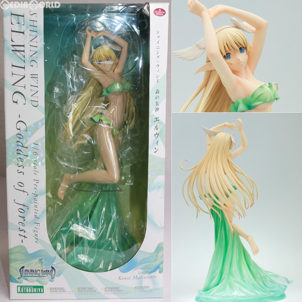 【中古即納】[FIG]森の女神 エルウィン シャイニング・ウィンド 1/6 完成品 フィギュア(PP336) コトブキヤ(20100430)