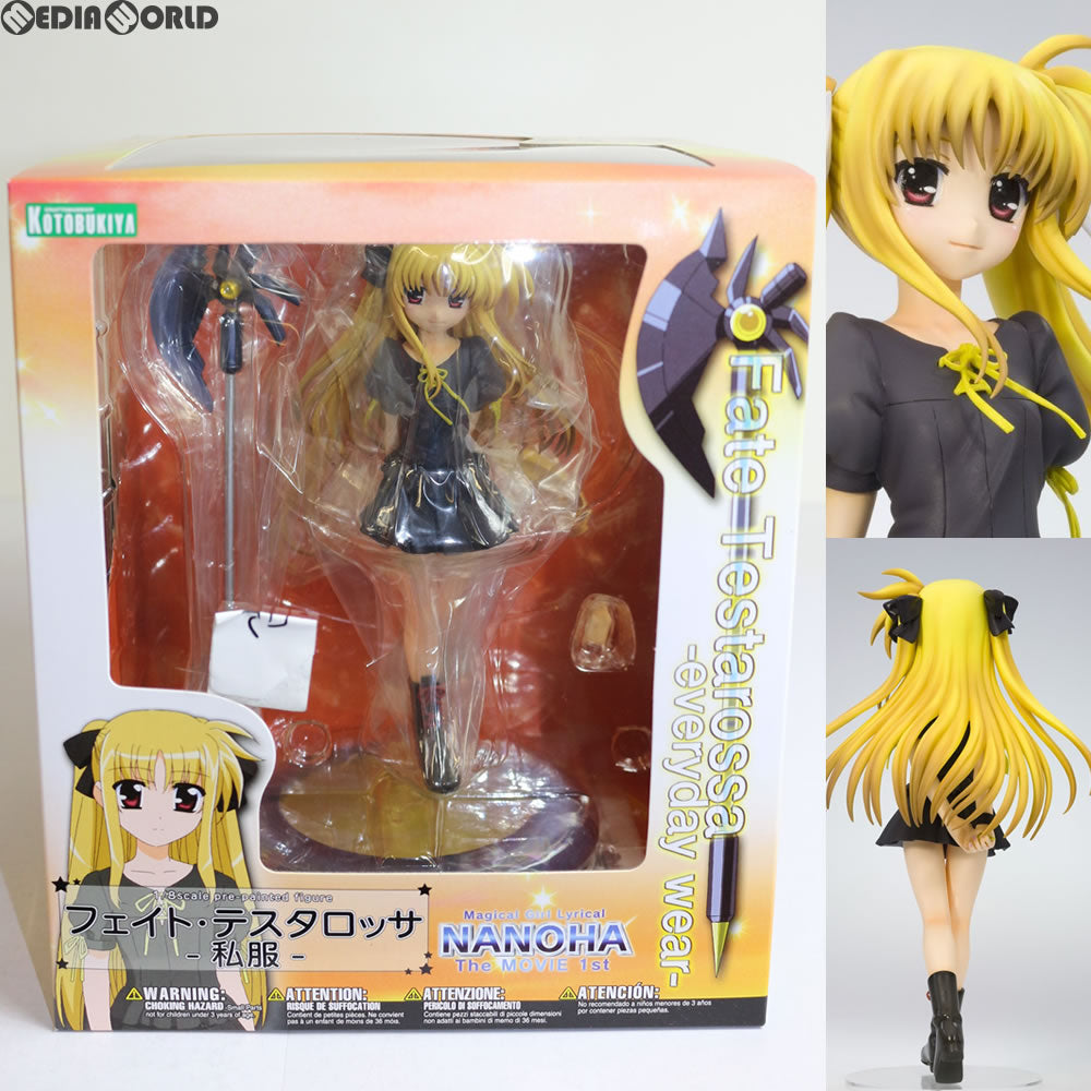 【中古即納】[FIG]フェイト・テスタロッサ 私服 魔法少女リリカルなのは The MOVIE 1st 1/8 完成品 フィギュア(PP425) コトブキヤ(20110331)