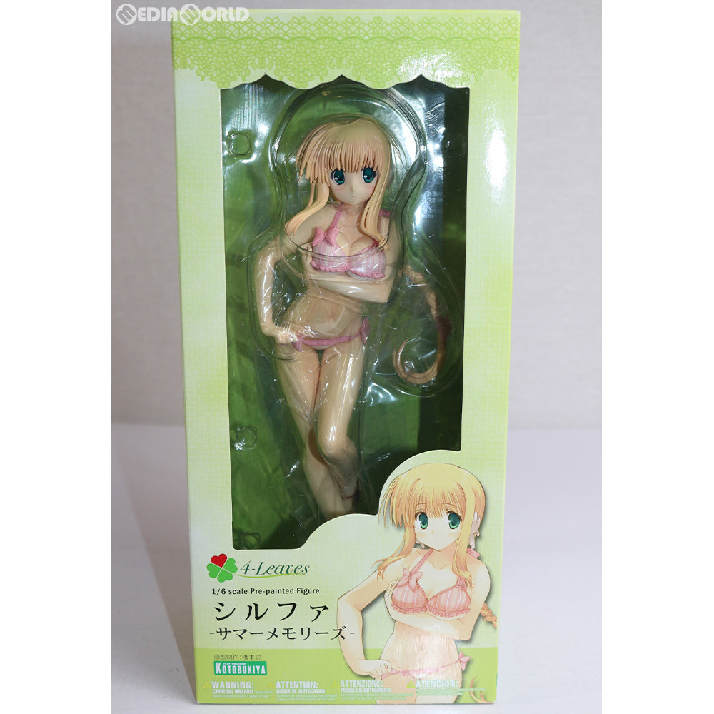 【中古即納】[FIG]4-Leaves シルファ -サマーメモリーズ- ToHeart2 AnotherDays(トゥハート2 アナザーデイズ) 1/6 完成品 フィギュア(PP449) コトブキヤ(20110924)