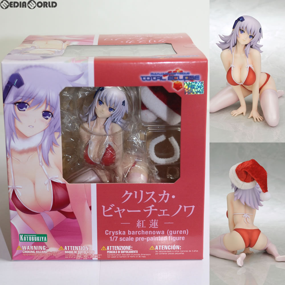 【中古即納】[FIG]クリスカ・ビャーチェノワ -紅蓮- マブラヴ オルタネイティヴ トータル・イクリプス 1/7 完成品 フィギュア(PP473) コトブキヤ(20120731)