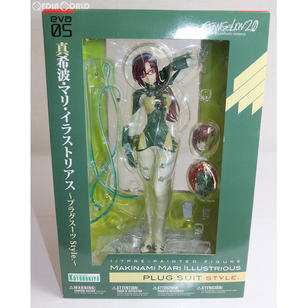 【中古即納】[FIG]真希波・マリ・イラストリアス ～プラグスーツstyle.～ ヱヴァンゲリヲン新劇場版 1/7 完成品 フィギュア(PP411) コトブキヤ(20121130)