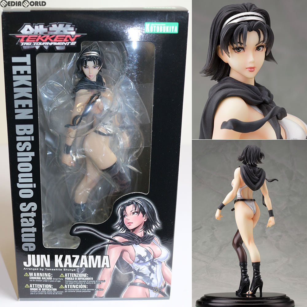 【中古即納】[FIG]TEKKEN美少女 風間準(かざまじゅん) 鉄拳タッグトーナメント2 1/7 完成品 フィギュア(SV97) コトブキヤ(20140207)