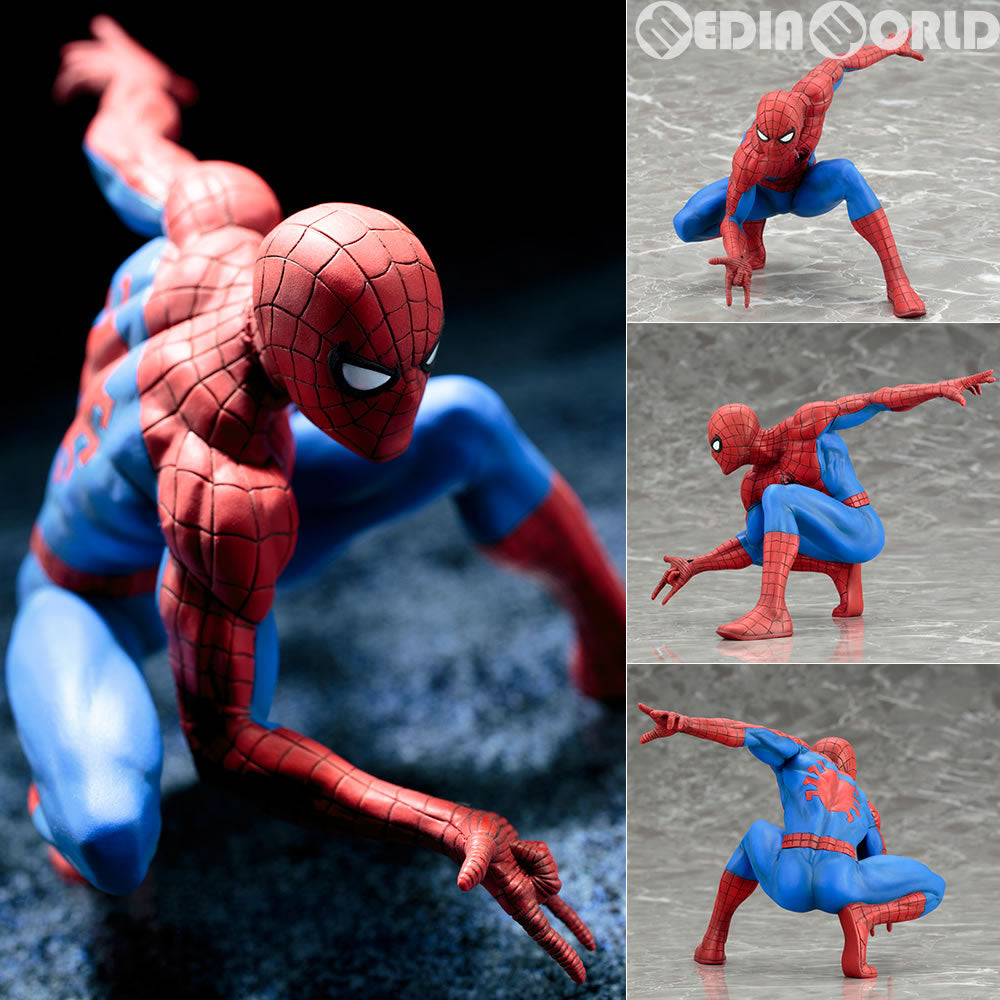 【新品即納】[FIG]ARTFX+ ジ・アメイジング スパイダーマン MARVEL NOW!(マーベルナウ!) 1/10簡易組立キット フィギュア(MK204) コトブキヤ(20161116)