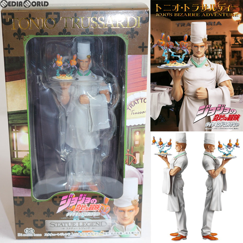 【中古即納】[FIG] (再販) スタチューレジェンド8 トニオ・トラサルディー ジョジョの奇妙な冒険 第四部 ダイヤモンドは砕けない 完成品 フィギュア ディ・モールト ベネ(20161001)