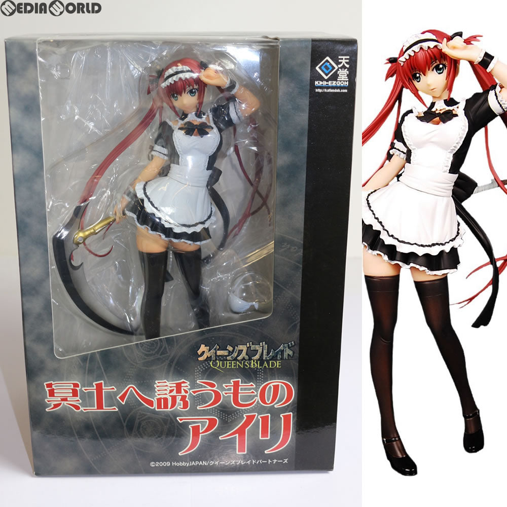 【中古即納】[FIG] 冥土へ誘うもの アイリ 通常版 クイーンズブレイド 1/6 完成品 フィギュア 回天堂(20110430)