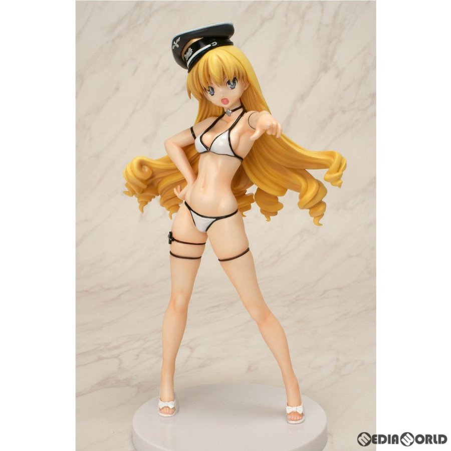 【中古即納】[FIG] レーティア・アドルフ 水着ver. リペイント 大帝国 1/8 完成品 フィギュア 回天堂(20130719)