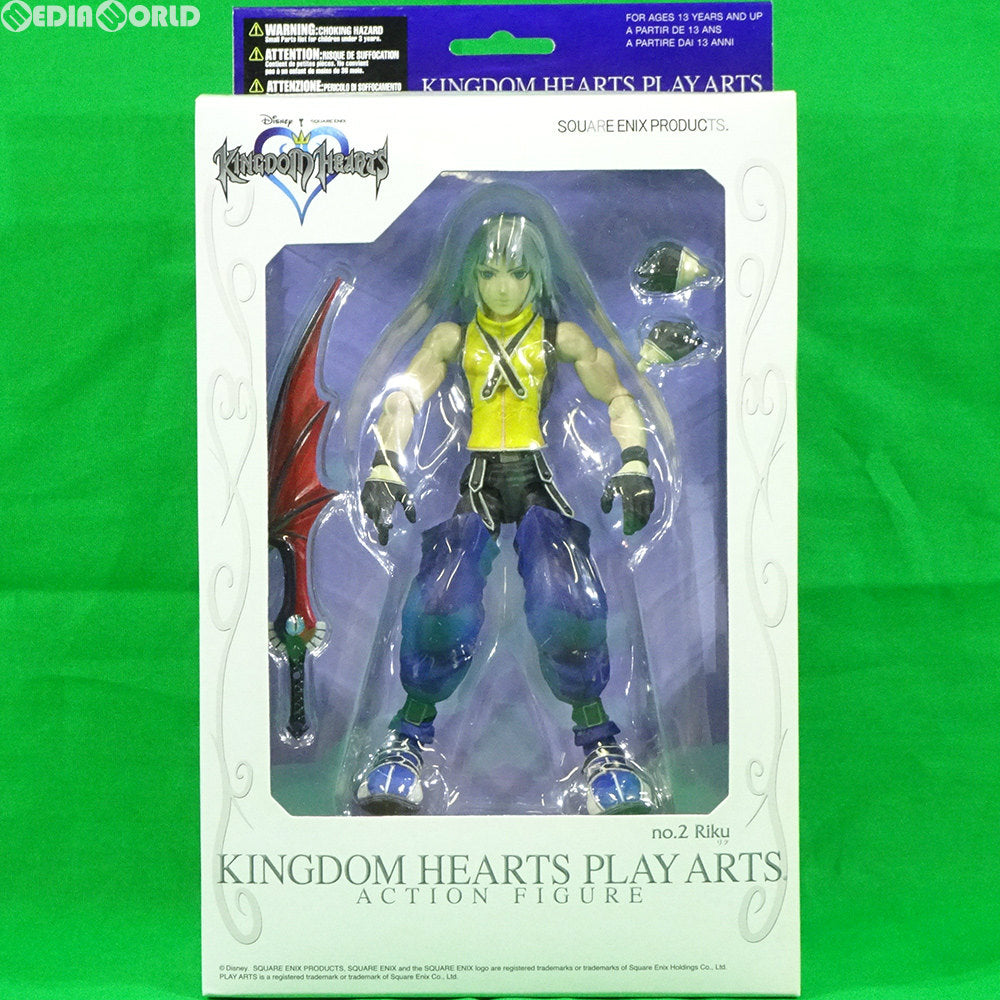 【中古即納】[FIG] PLAY ARTS(プレイアーツ) リク KINGDOM HEARTS(キングダム・ハーツ) 完成品 フィギュア スクウェア・エニックス(20090228)