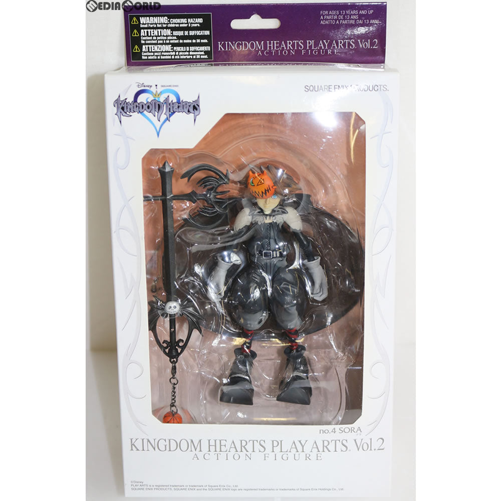 【中古即納】[FIG] PLAY ARTS(プレイアーツ) ソラ ハロウィンタウンバージョン KINGDOM HEARTS(キングダム・ハーツ) フィギュア スクウェア・エニックス(20090430)