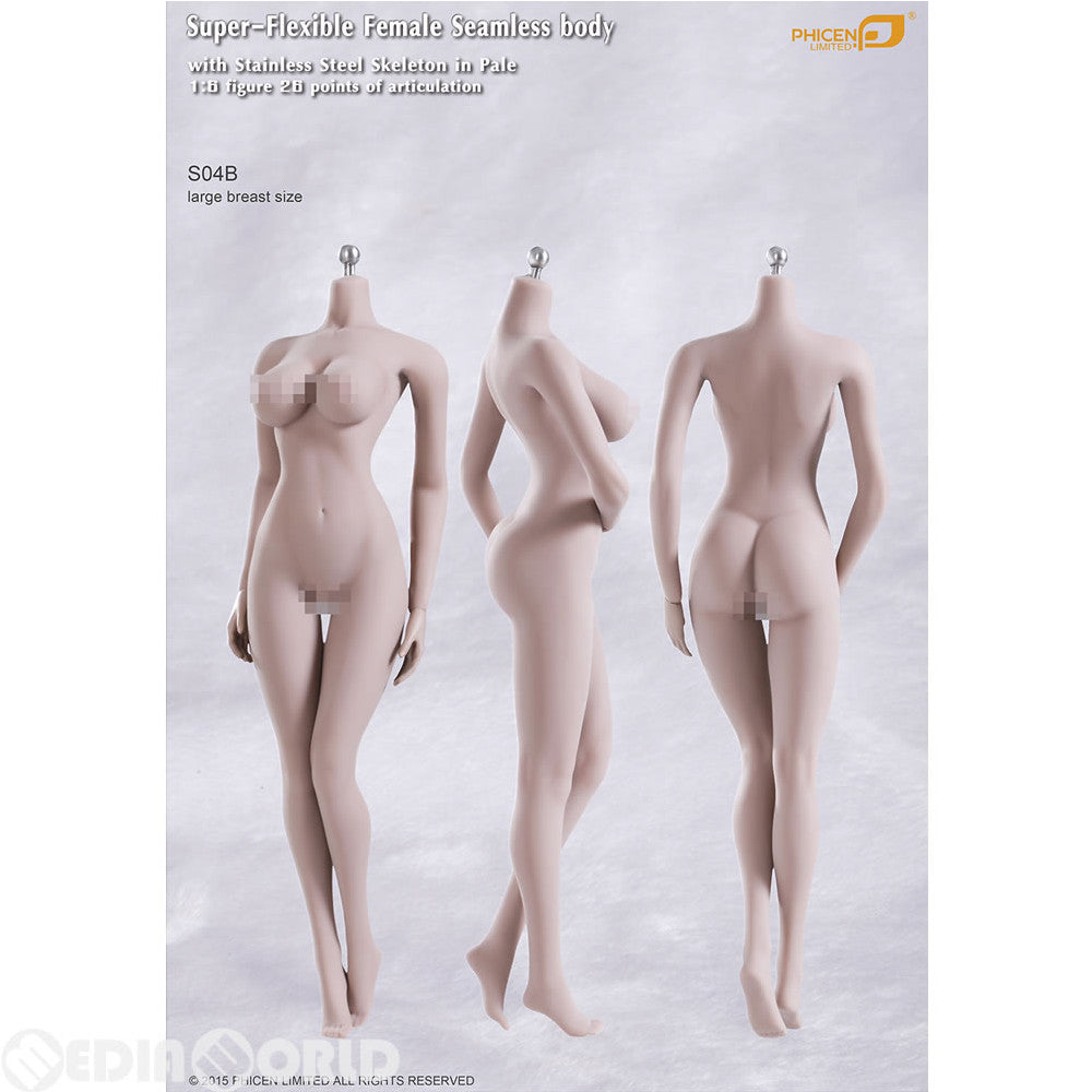【新品即納】[FIG] 1/6 女性シームレスボディ ペールシリーズ ラージバスト ドール用素体(S04B) ファイセン・リミテッド(20160730)