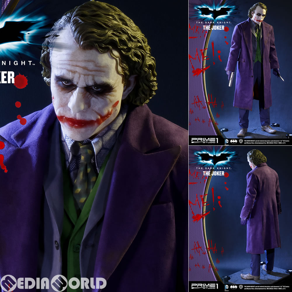 【新品即納】[FIG] HDミュージアムマスターライン/ バットマン ダークナイト ジョーカー 1/2 ポリストーン スタチュー プライム1スタジオ(HDMMDC-01) (20170714)