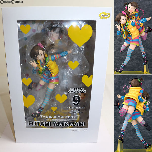 【新品即納】[FIG]双海亜美&双海真美(ふたみあみ&ふたみまみ) アイドルマスター(THE IDOLM@STER) 1/8 完成品 フィギュア  Phat!(ファット・カンパニー)