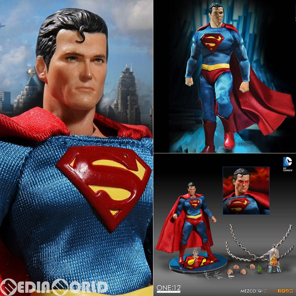 【新品即納】[FIG] ワン12コレクティブ/ DCコミックス スーパーマン 1/12 アクションフィギュア メズコトイズ(20171103)