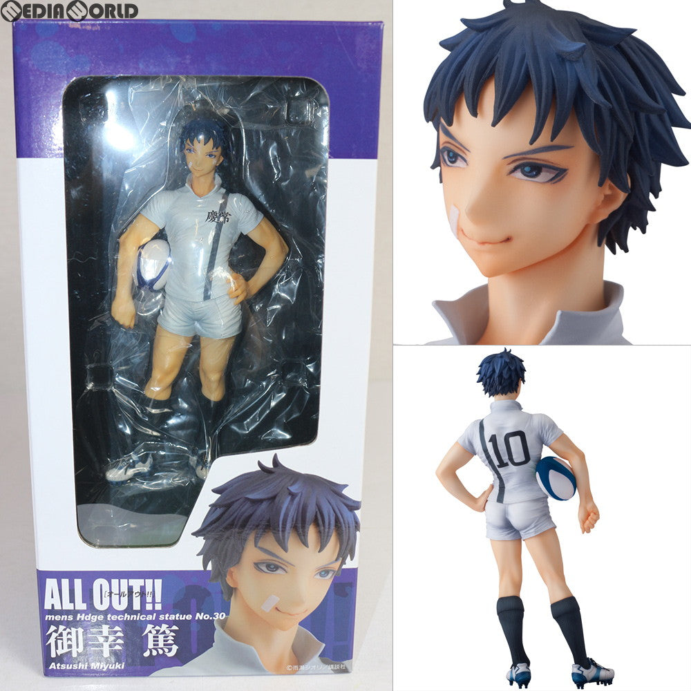 【新品即納】[FIG] mensHdge technical statue No.30 御幸篤(みゆきあつし) ALL OUT!!(オールアウト!!) 完成品 フィギュア ユニオンクリエイティブ(20161001)