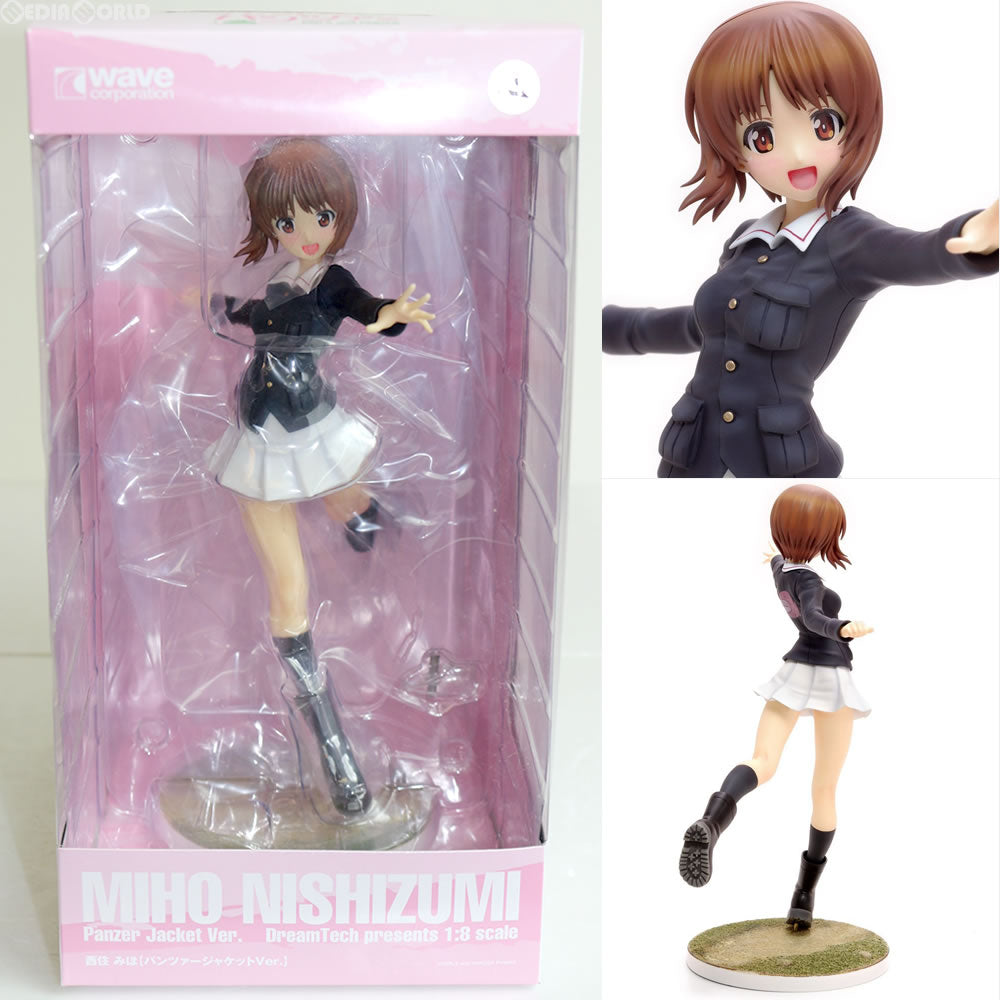 【新品即納】[FIG] (再販) ドリームテック 西住みほ【パンツァージャケットVer.】 ガールズ&パンツァー 1/8フィギュア(DT-128) WAVE(ウェーブ) (20161119)