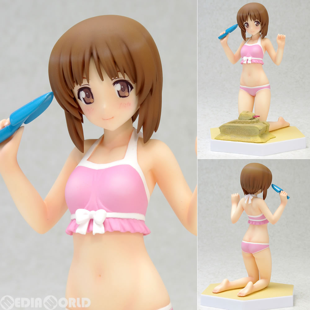【新品即納】[FIG] (再販) BEACH QUEENS(ビーチクイーンズ) 西住みほ ガールズ&パンツァー 1/10完成品 フィギュア(NF-410) WAVE(ウェーブ) (20161029)