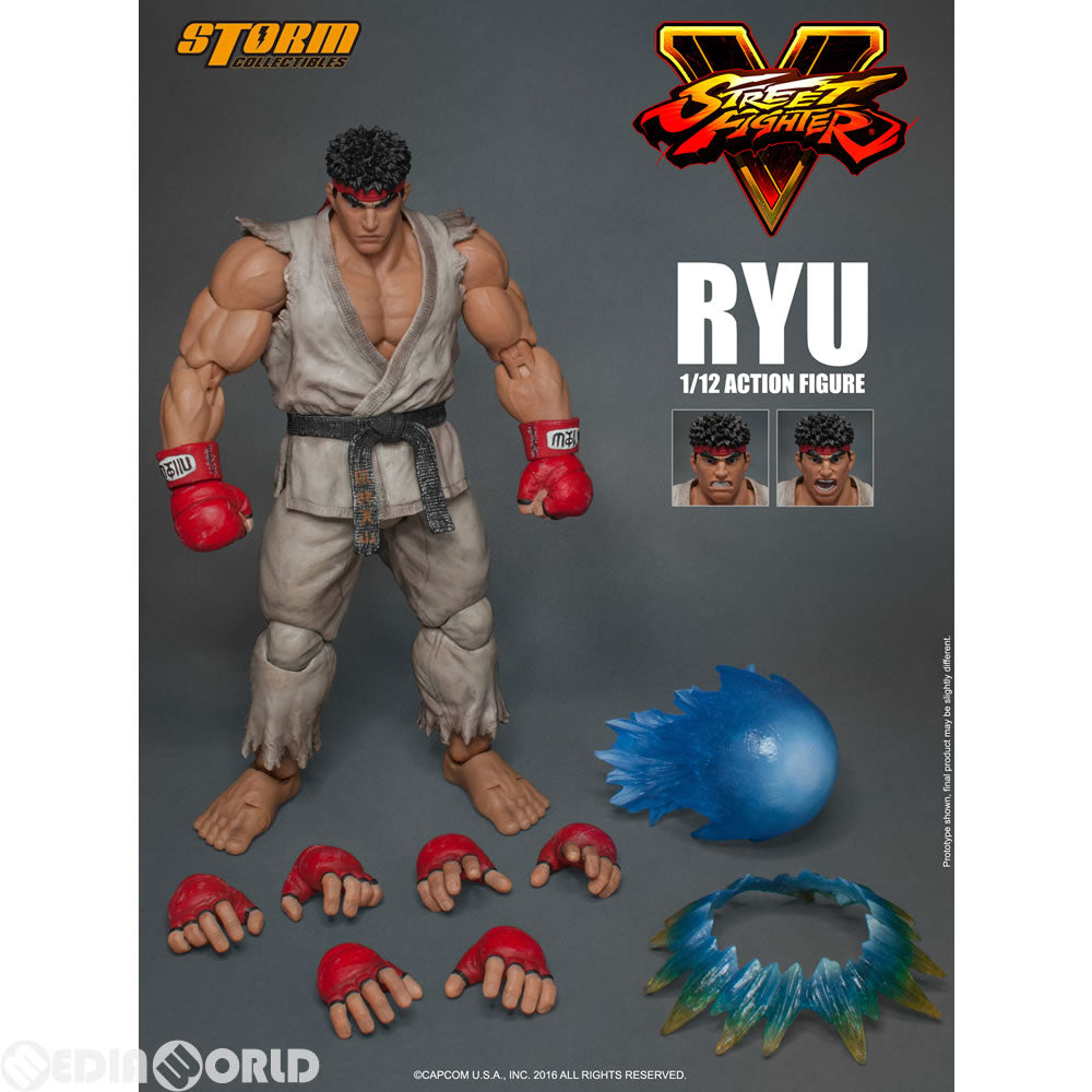 【中古即納】[FIG] リュウ ストリートファイターV 1/12 アクションフィギュア ストームコレクティブルズ(20170212)