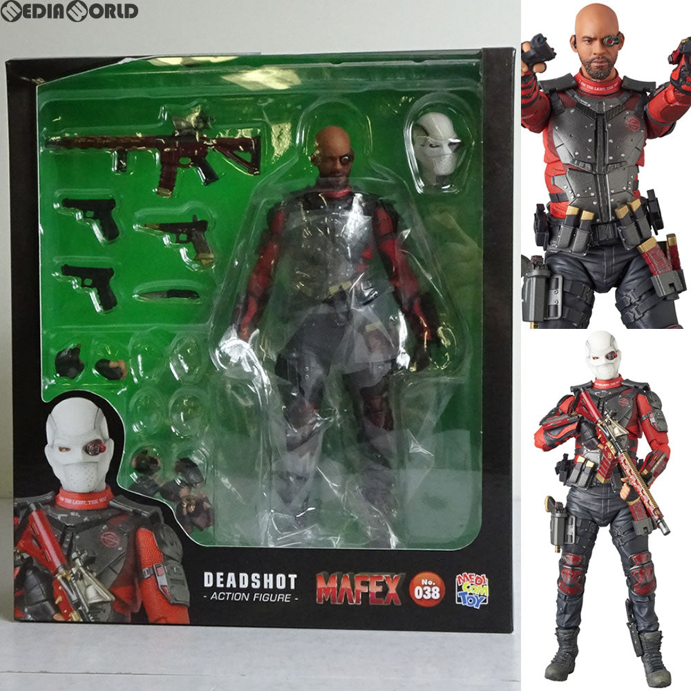 【新品即納】[FIG] マフェックス No.038 MAFEX DEADSHOT(デッドショット) SUICIDE SQUAD(スーサイド・スクワッド) 完成品 フィギュア メディコム・トイ(20170630)