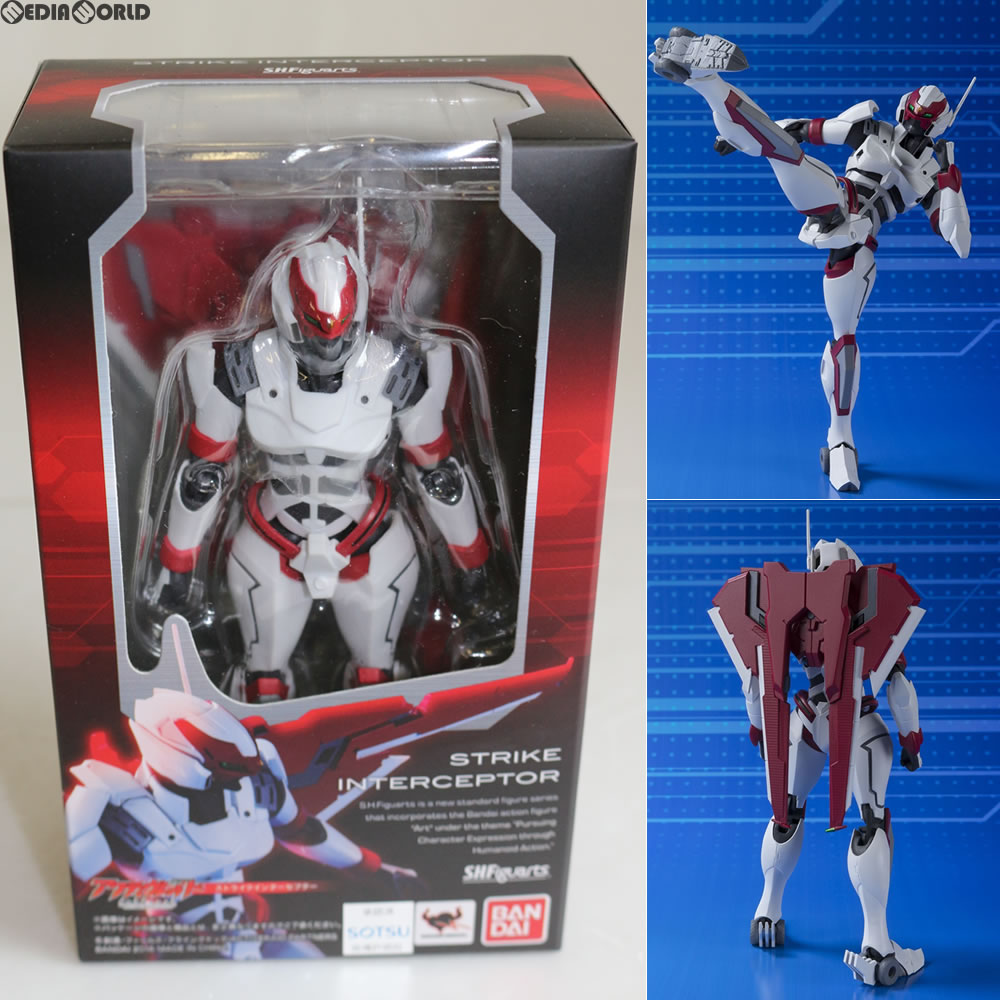 【中古即納】[FIG] S.H.Figuarts(フィギュアーツ) ストライクインターセプター アクティヴレイド -機動強襲室第八係- 完成品 フィギュア バンダイ(20161119)