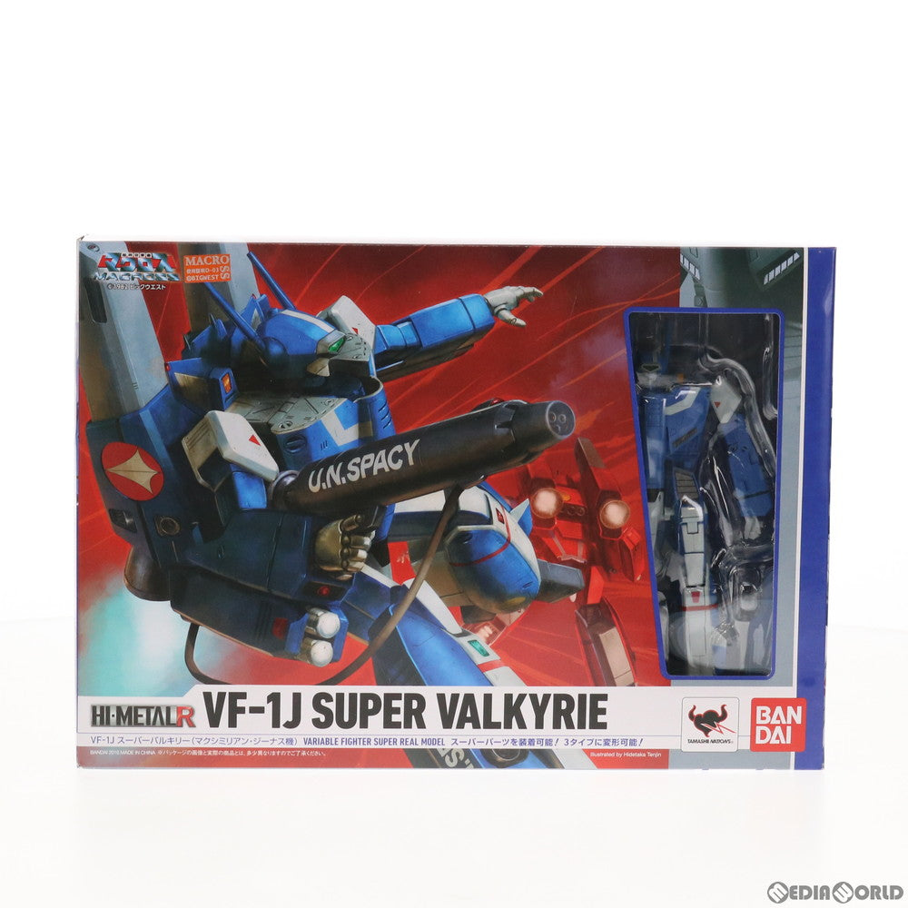 【新品即納】[FIG] HI-METAL R VF-1J スーパーバルキリー(マクシミリアン・ジーナス機) 超時空要塞マクロス 完成品 フィギュア バンダイ(20161112)