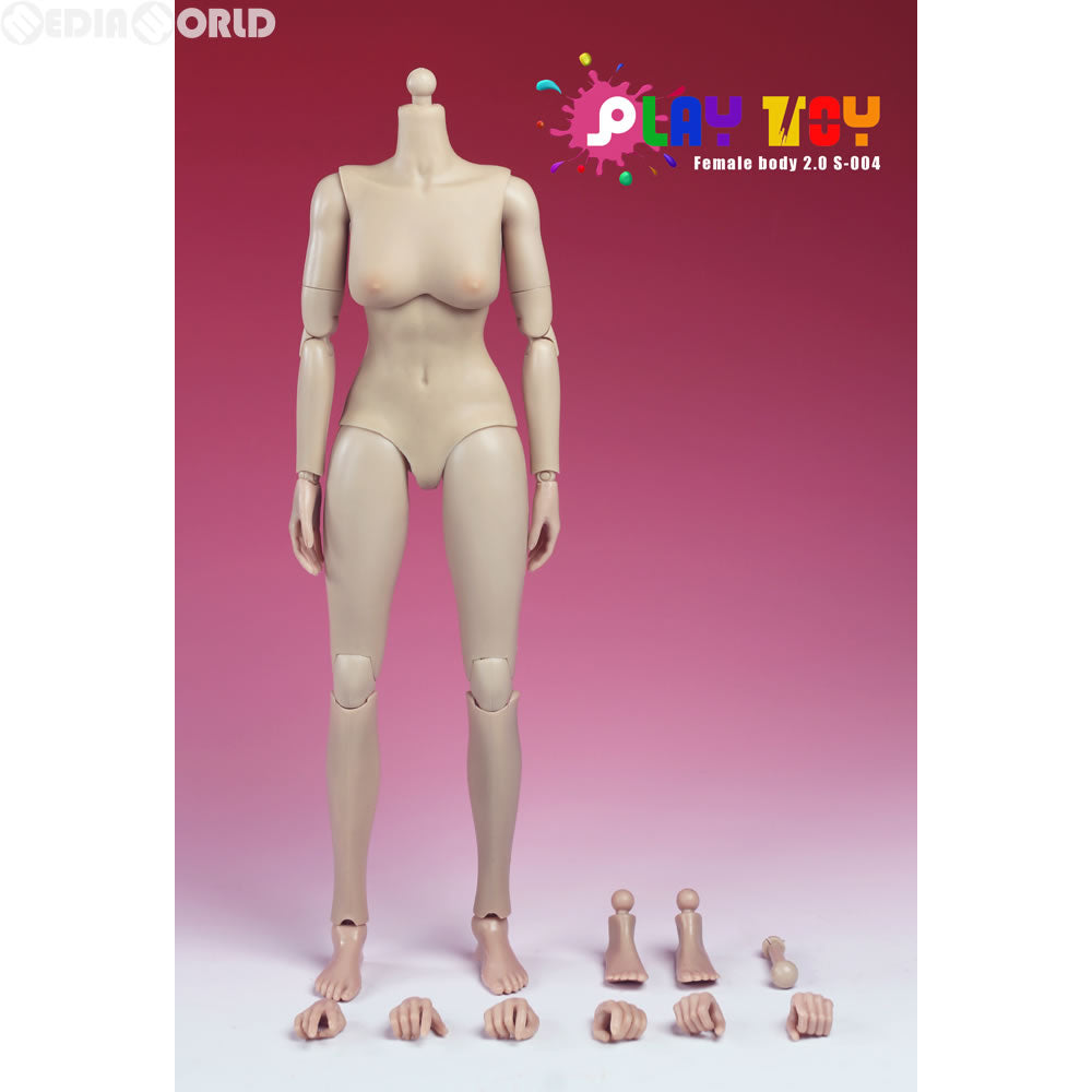 【新品即納】[FIG] (再販) 1/6 女性素体 2.0 ホワイト スモールバスト ドール用素体(S-004) プレイトイ(20161231)