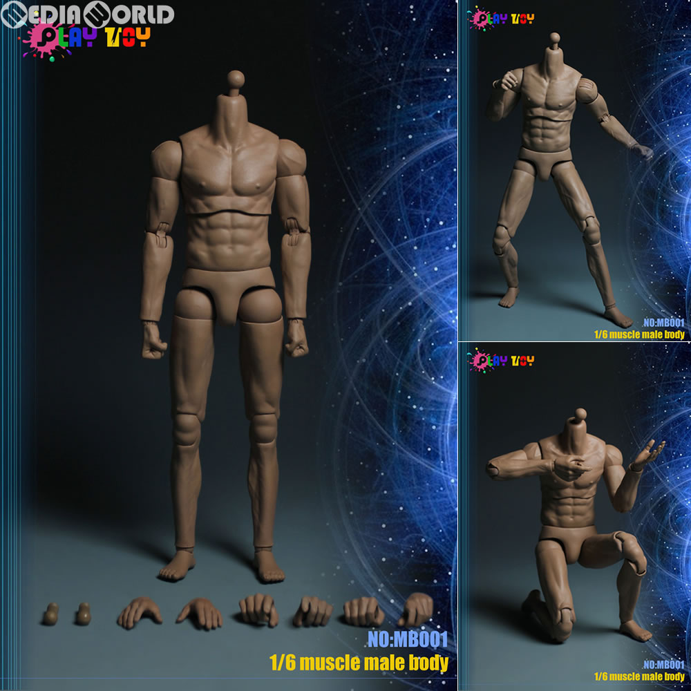 【新品即納】[FIG] 1/6 マッスル男性素体 001 ドール用素体(MB001) プレイトイ(20180126)