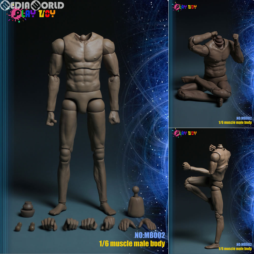 【新品即納】[FIG] 1/6 マッスル男性素体 002 ドール用素体(MB002) プレイトイ(20180126)