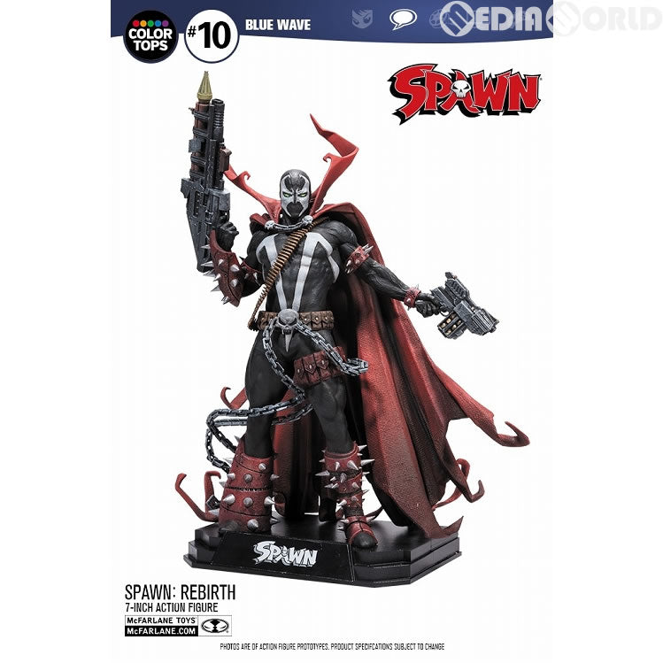 【新品即納】[FIG] カラートップス レッドウェーブ/ スポーン スポーン リバース 7インチ アクションフィギュア マクファーレントイズ(20170217)