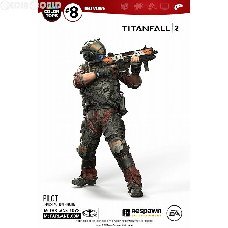 【新品即納】[FIG] カラートップス レッドウェーブ/ タイタンフォール2 ジャック・クーパー 7インチ アクションフィギュア マクファーレントイズ(20161228)