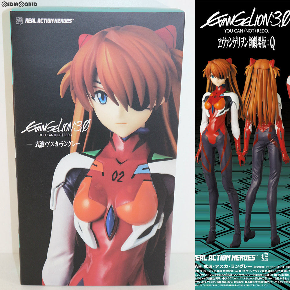 【中古即納】[FIG] リアルアクションヒーローズ No.640 RAH 式波・アスカ・ラングレー ヱヴァンゲリヲン新劇場版:Q 可動フィギュア メディコム・トイ(20140531)