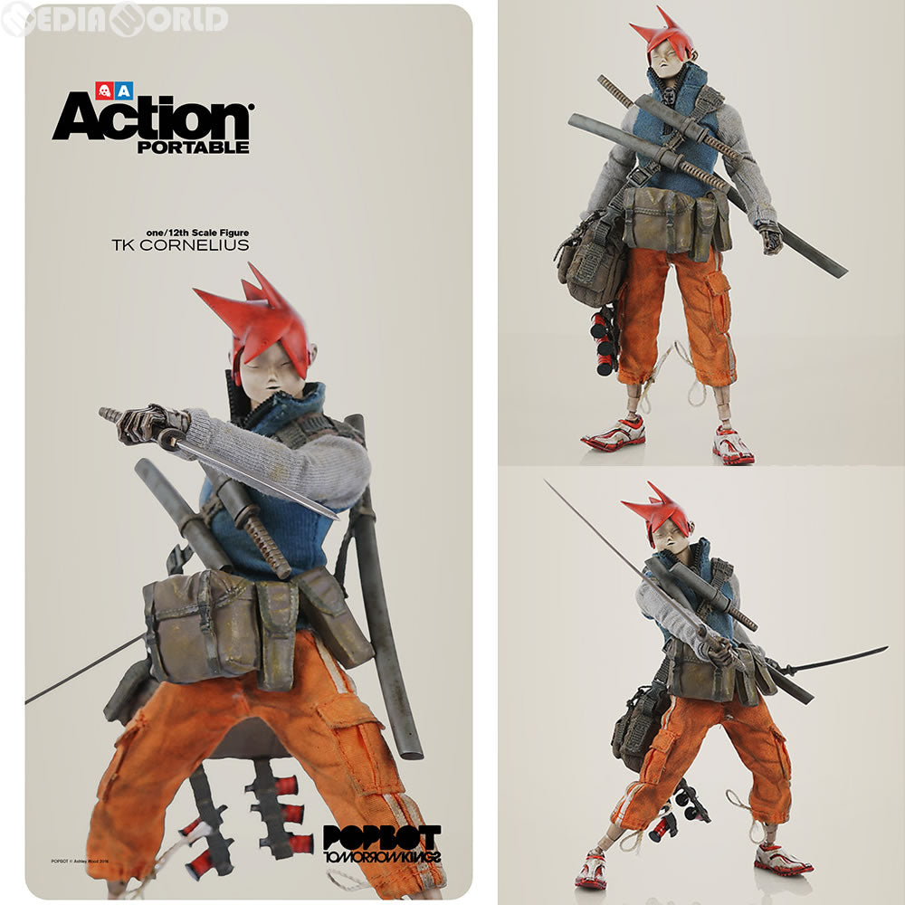 【新品即納】[FIG] ACTION PORTABLE TK CORNELIUS(アクションポータブル TKコーネリアス) THE WORLD OF POPBOT(ザ・ワールド・オブ・ポップボット) threeA(スリーエー) (20170222)