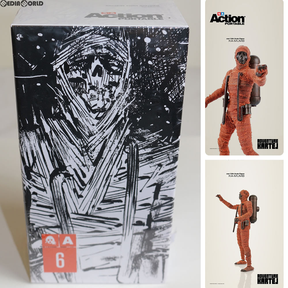 【中古即納】[FIG] ACTION PORTABLE KA-MUMB(アクションポータブル カ・マンブ) ADVENTURE KARTEL(アドベンチャーカルテル) 1/12完成品 フィギュア threeA(スリーエー) (20170222)