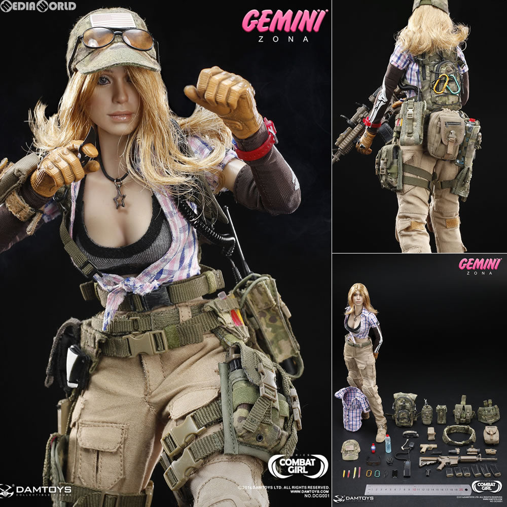 【新品即納】[FIG] 1/6 コンバット ガール シリーズ ジェミニ ゾーナ 完成品 ドール(DCG001) ダムトイ(20170521)