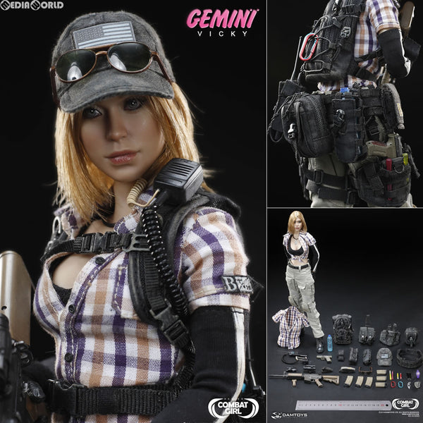 専用 DAMTOYS ダムトイズ コンバットガール ジェミニ ヴィッキー 1/6