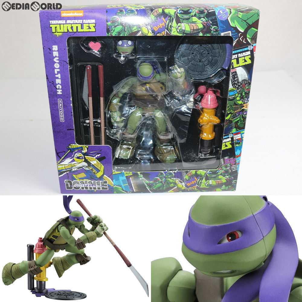 【新品即納】[FIG](再販)リボルテック ドナテロ(DONATELLO) ミュータント ニンジャ タートルズ 完成品 可動フィギュア 海洋堂(20161023)