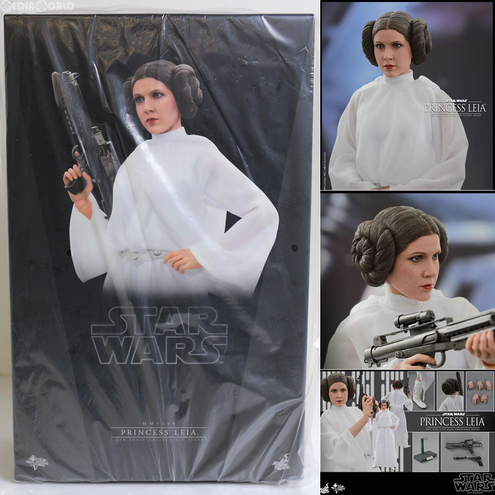 【中古即納】[FIG] ムービー・マスターピース プリンセス・レイア STAR WARS(スター・ウォーズ) エピソード4/新たなる希望 1/6スケールフィギュア(MM#298) ホットトイズ(20160423)