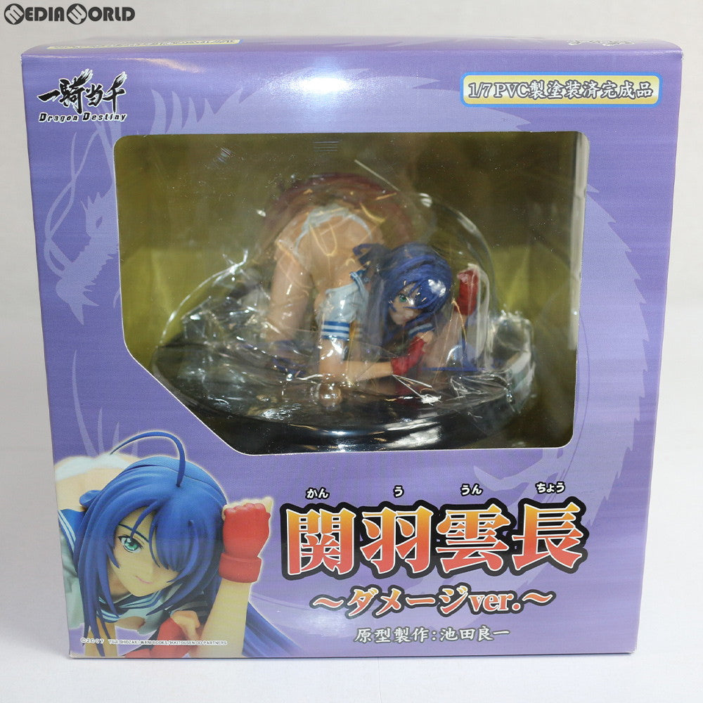 【中古即納】[未開封][FIG] 関羽雲長(かんううんちょう) 〜ダメージver.〜 一騎当千 Dragon Destiny(ドラゴンディスティニー) 1/7 完成品 フィギュア グリフォンエンタープライズ(20081227)