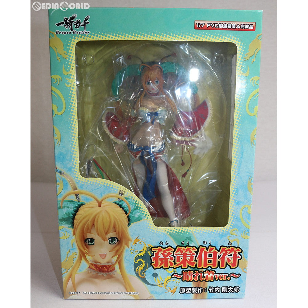 【中古即納】[箱難あり][FIG]孫策伯符(そんさくはくふ) ～晴れ着ver.～ 一騎当千 Dragon Destiny(ドラゴンディスティニー) 1/7 完成品 フィギュア グリフォンエンタープライズ(20090430)