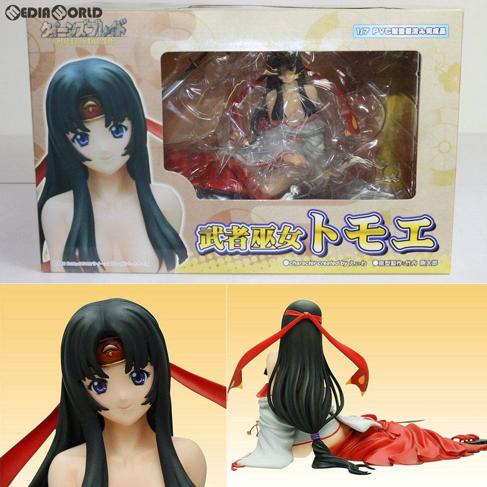 【中古即納】[FIG] 武者巫女 トモエ アニメ版クイーンズブレイド 1/7 完成品 フィギュア グリフォンエンタープライズ(20090430)