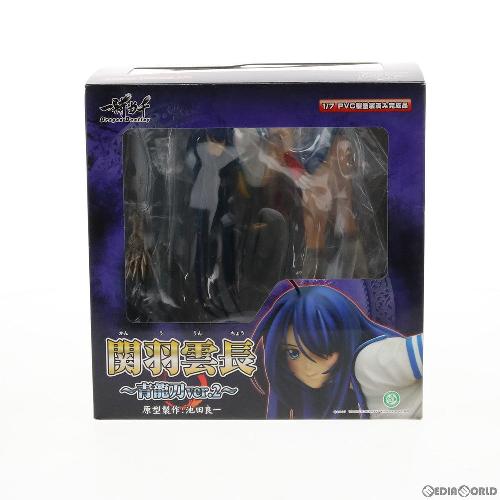 【中古即納】[FIG] 関羽雲長(かんううんちょう) 〜青龍刀ver2.〜 一騎当千 Dragon Destiny(ドラゴンディスティニー) 1/7 完成品 フィギュア グリフォンエンタープライズ(20090531)