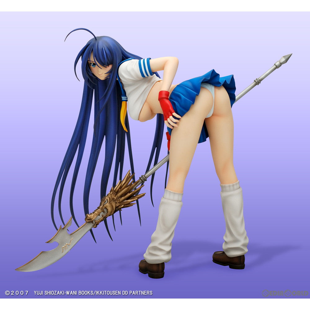 【中古即納】[FIG] 関羽雲長(かんううんちょう) 〜青龍刀ver2.〜 一騎当千 Dragon Destiny(ドラゴンディスティニー) 1/7 完成品 フィギュア グリフォンエンタープライズ(20090531)