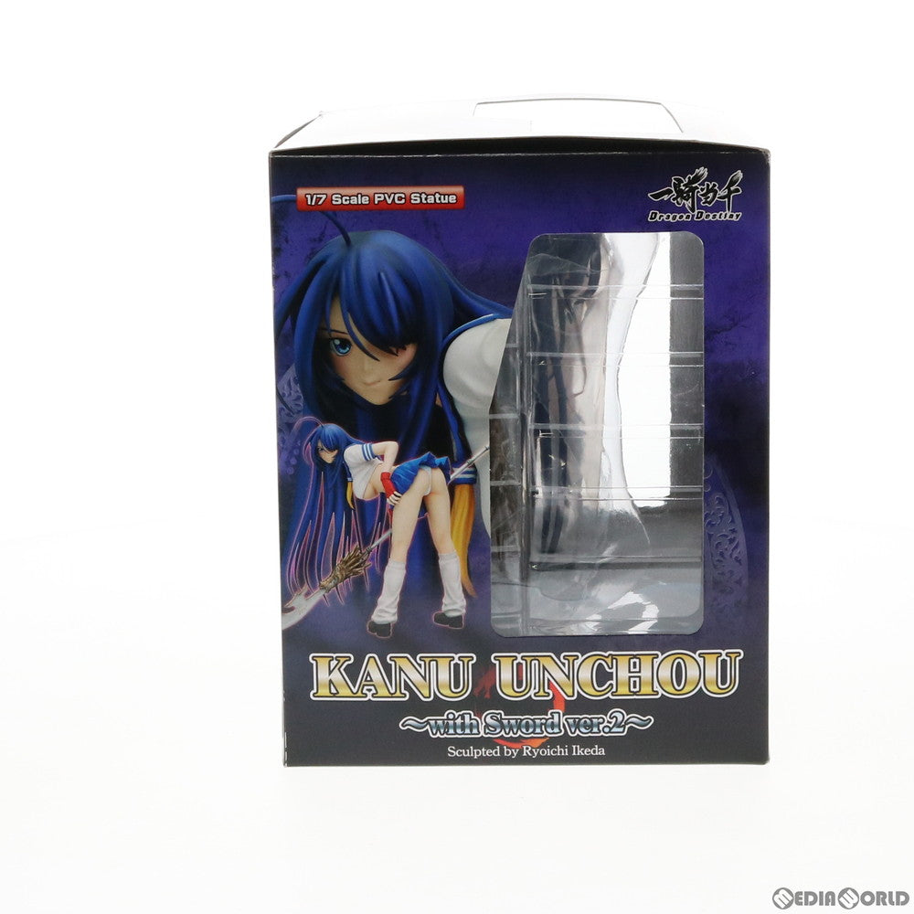 【中古即納】[FIG] 関羽雲長(かんううんちょう) 〜青龍刀ver2.〜 一騎当千 Dragon Destiny(ドラゴンディスティニー) 1/7 完成品 フィギュア グリフォンエンタープライズ(20090531)