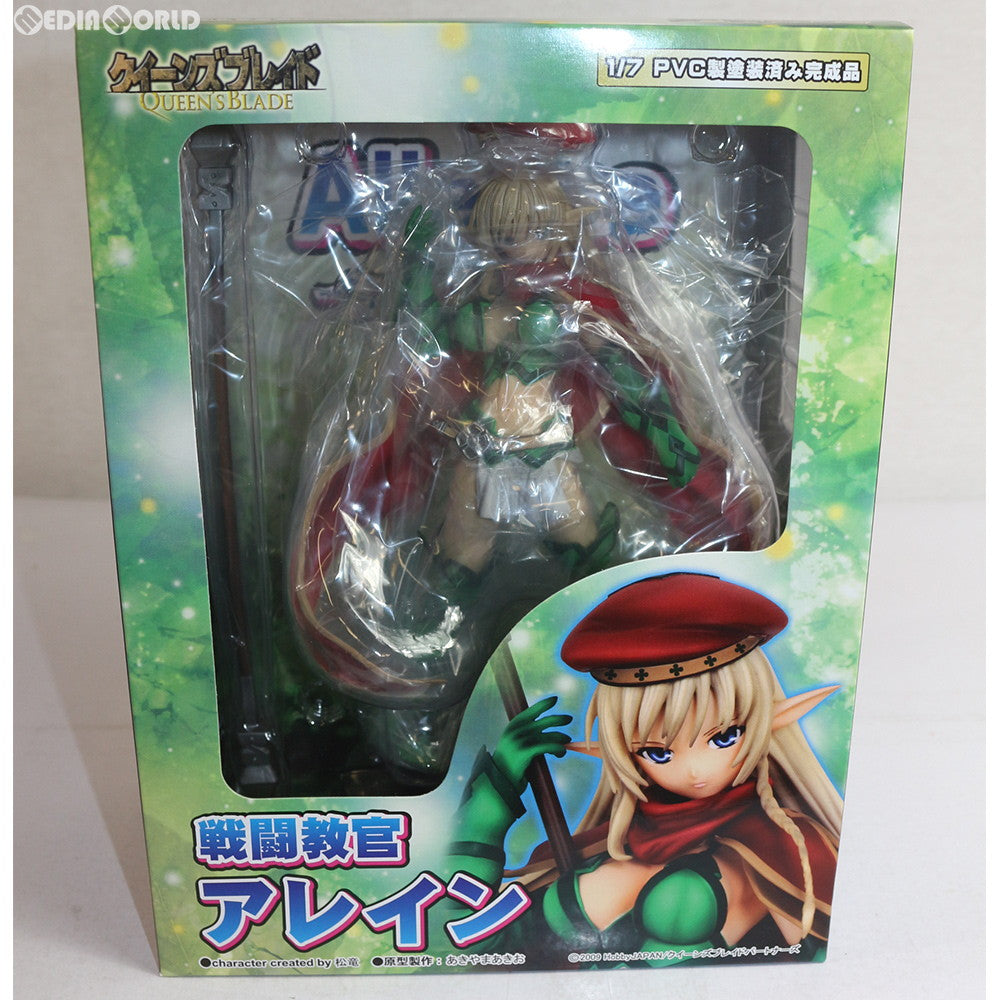 【中古即納】[FIG] 戦闘教官 アレイン アニメ版クイーンズブレイド 1/7 完成品 フィギュア グリフォンエンタープライズ(20090831)