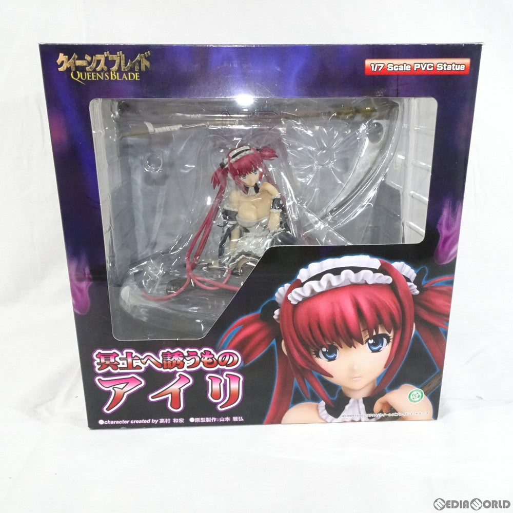 【中古即納】[FIG] 冥土へ誘うもの アイリ アニメ版クイーンズブレイド 1/7 完成品 フィギュア グリフォンエンタープライズ(20091031)