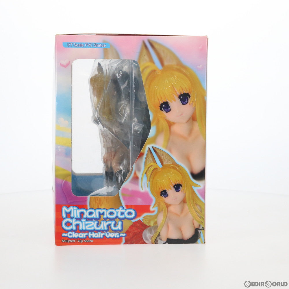 【中古即納】[FIG]源ちずる(みなもとちずる) ～クリアヘアーver.～ かのこん～真夏の大謝肉祭～ 1/7 完成品 フィギュア グリフォンエンタープライズ(20100328)