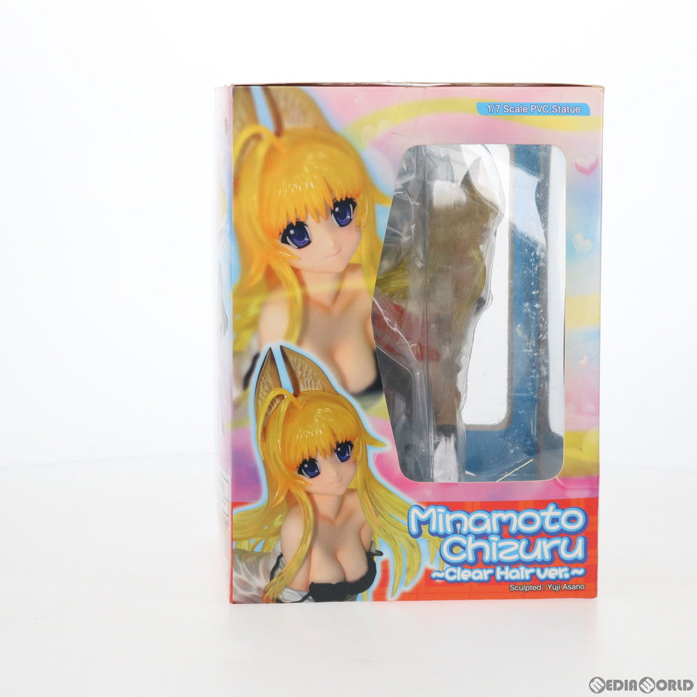 【中古即納】[FIG]源ちずる(みなもとちずる) ～クリアヘアーver.～ かのこん～真夏の大謝肉祭～ 1/7 完成品 フィギュア グリフォンエンタープライズ(20100328)