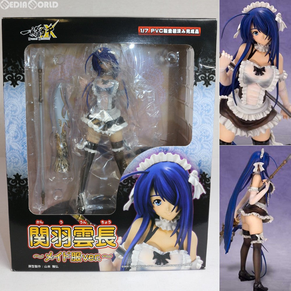 【中古即納】[FIG] 関羽雲長(かんううんちょう) 〜メイド服ver.〜 一騎当千 XTREME XECUTOR 1/7 完成品 フィギュア グリフォンエンタープライズ(20100430)